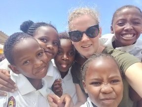 Juliette in Zuid-Afrika