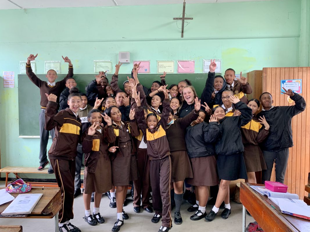Anne in South Africa - volunteer story - The Power of Sports