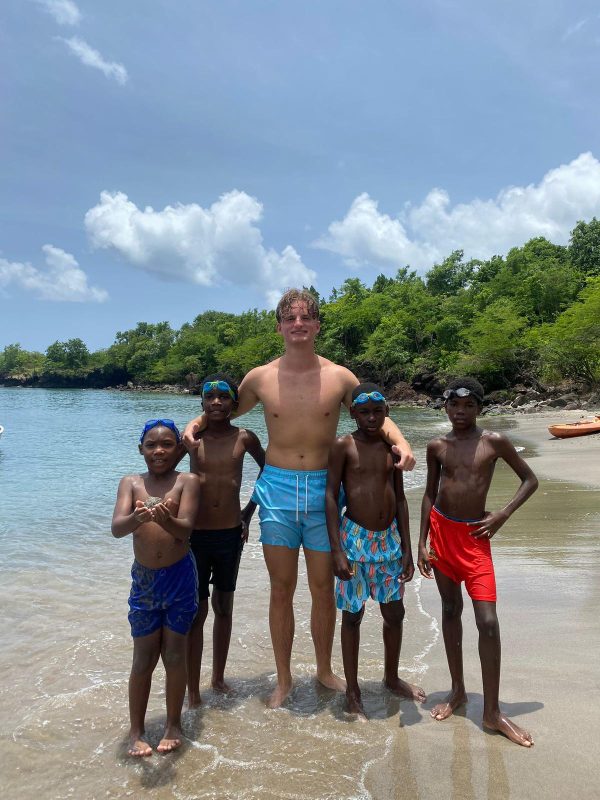 Adrian in Saint Lucia - volunteer story - The Power of Sports
