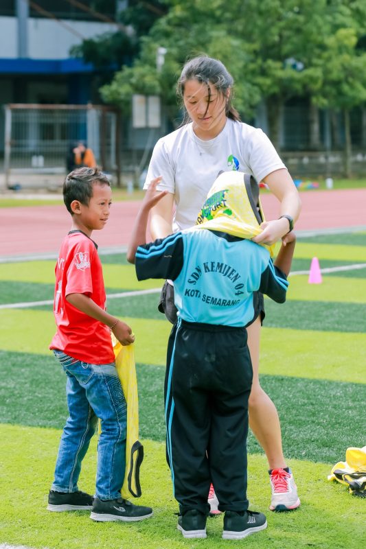 Baowei in Indonesia - volunteer story - The Power of Sports