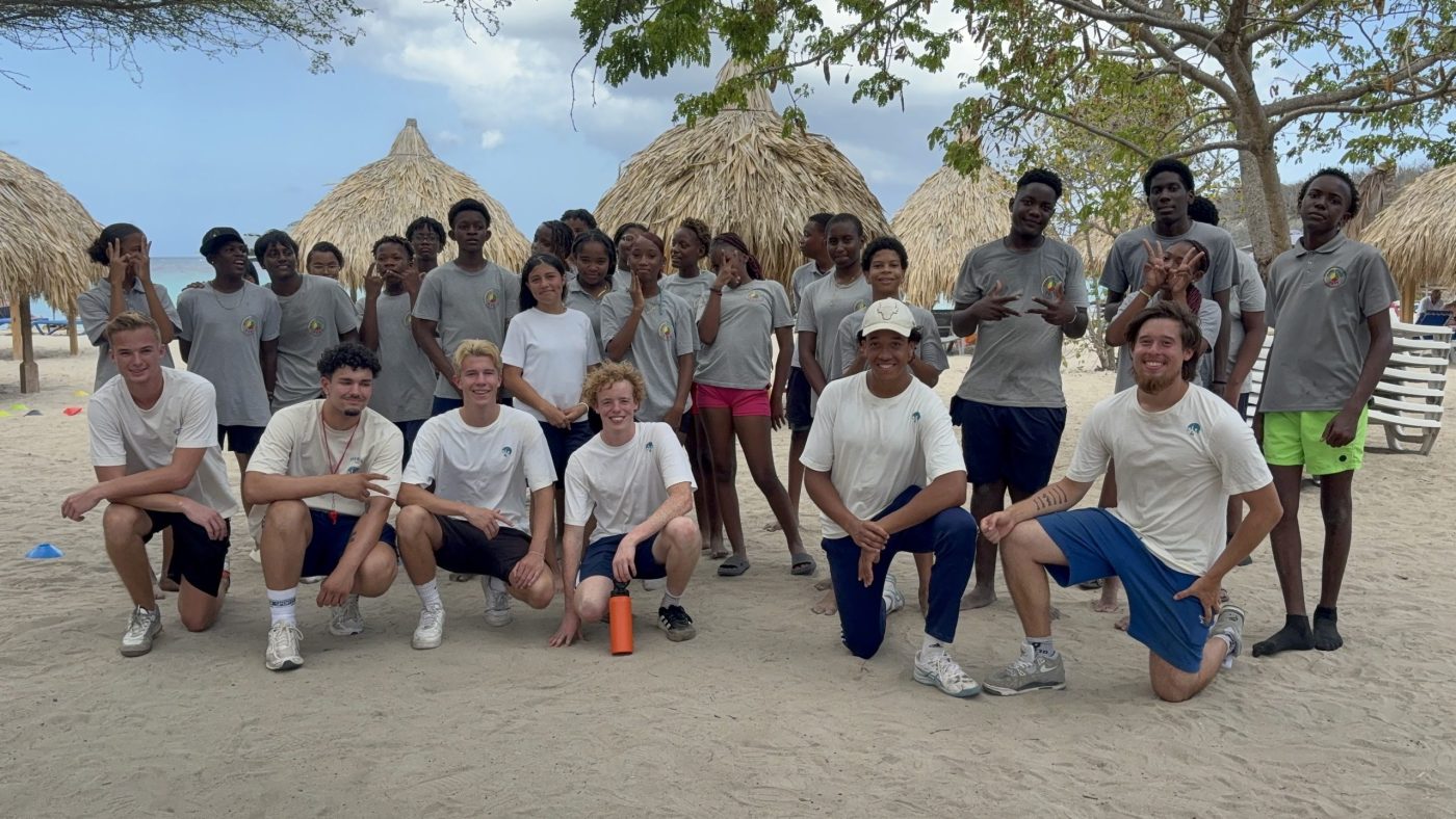 Colin in Curaçao - volunteer story - The Power of Sports