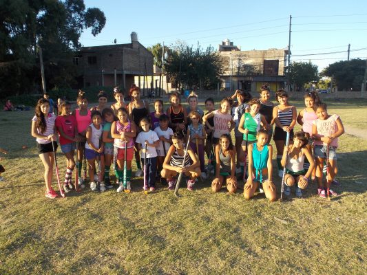 Field hockey training in Buenos Aires