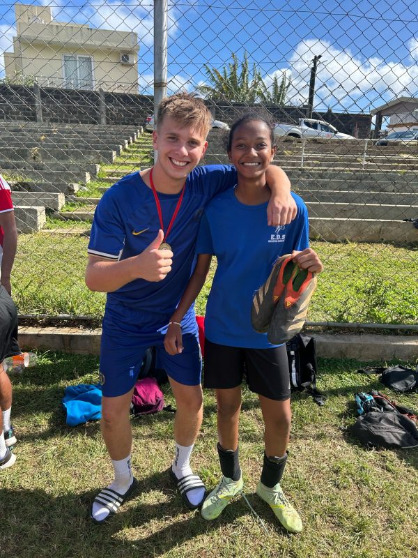Ferdinand in Mauritius - volunteer story - The Power of Sports