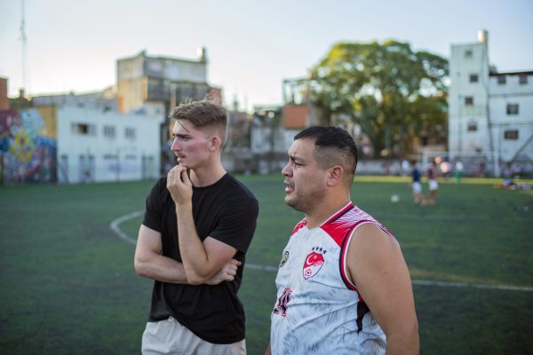 Sports volunteers in Argentina