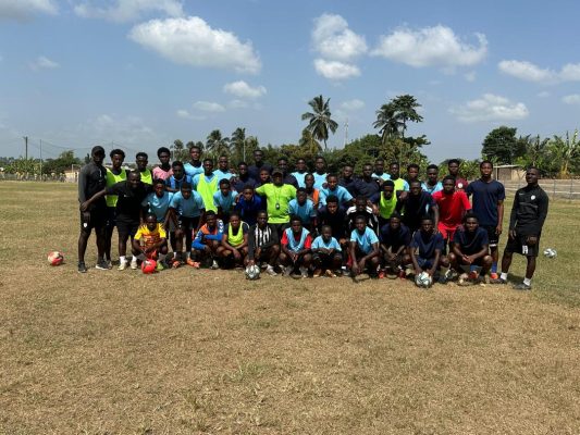 Sports volunteering in Ghana