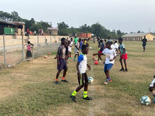 Sports volunteering in Ghana