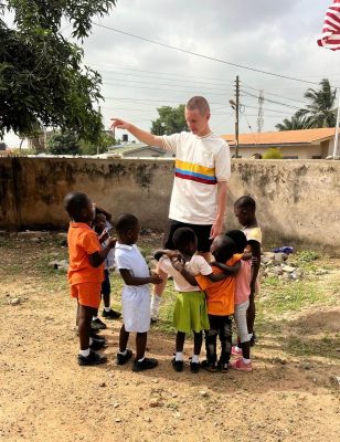 Hidde in Ghana - volunteer story - The Power of Sports