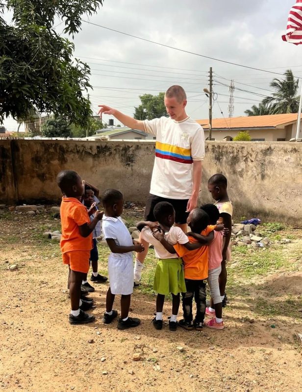 Hidde in Ghana - volunteer story - The Power of Sports