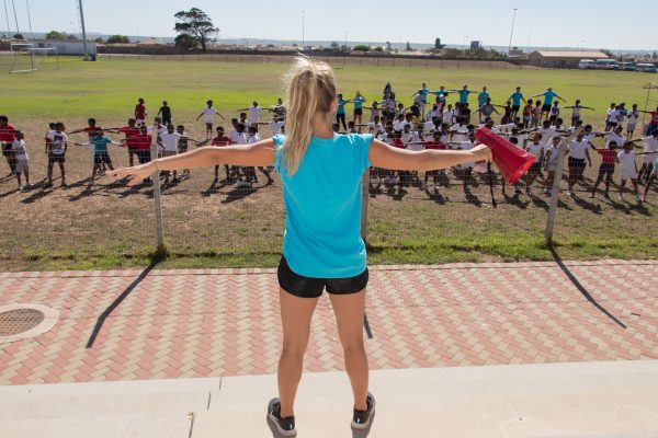 Sports volunteering in Port Elizabeth, South Africa