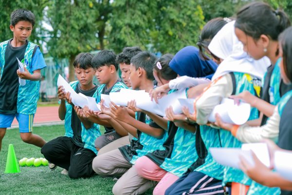 Sports volunteering in Semarang, Indonesia