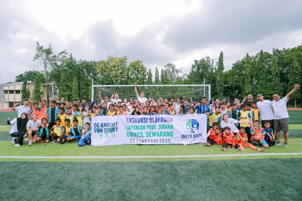 Sports volunteering in Semarang, Indonesia