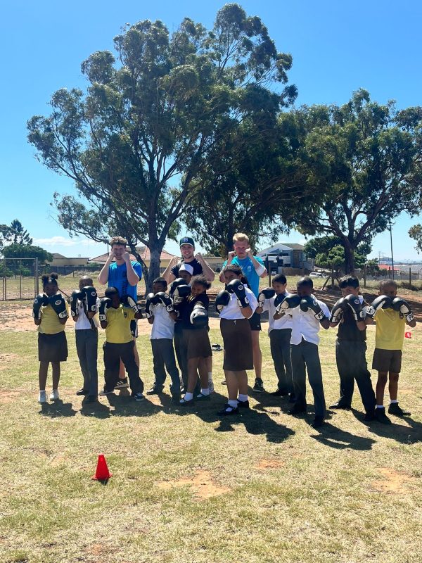 Julius in South Africa - volunteer story - The Power of Sports