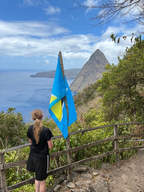 Meike in Saint Lucia - volunteer story - The Power of Sports