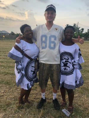 Morris in Ghana - volunteer story - The Power of Sports