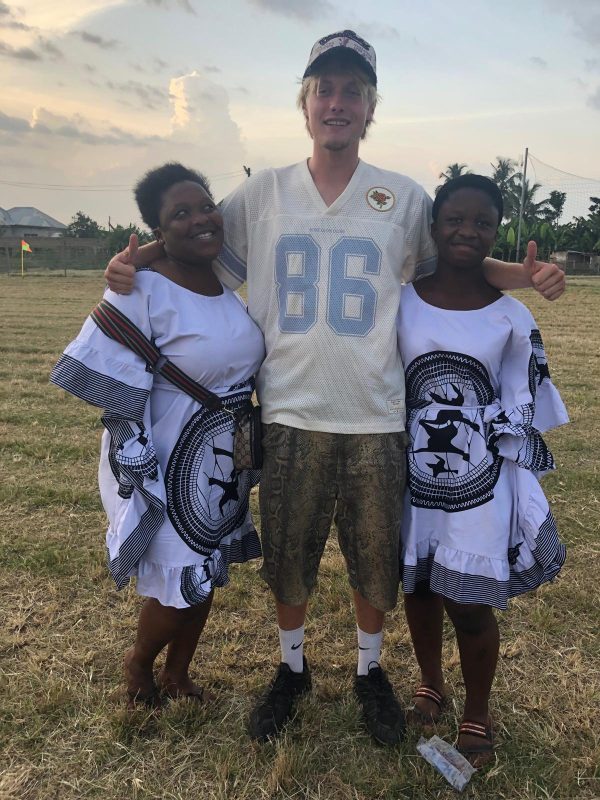 Morris in Ghana - volunteer story - The Power of Sports