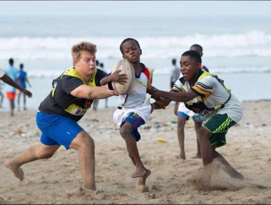 Sports volunteering in Ghana