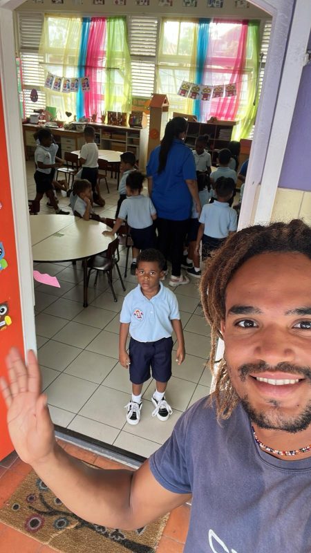 Rakim in Curaçao - volunteer story - The Power of Sports
