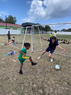 Simon in Saint Lucia - volunteer story - The Power of Sports
