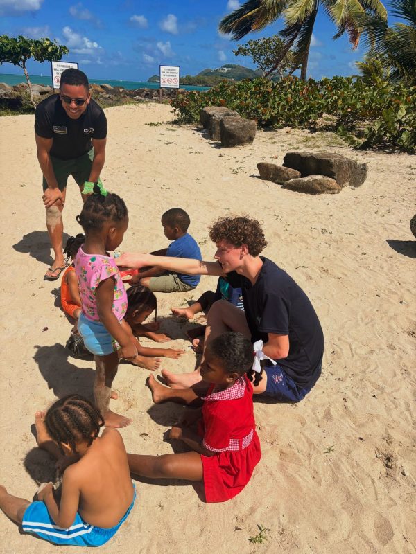 Simon op Saint Lucia - De Kracht van Sport