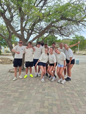 Volunteers on Curaçao