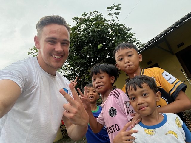Yordie in Indonesia - volunteer story - The Power of Sports