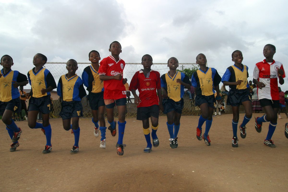 Sports volunteering in Ghana