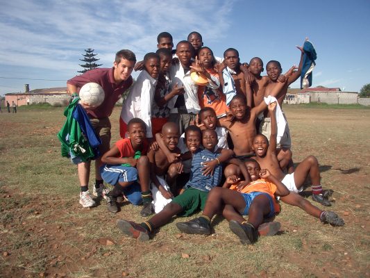 Sports volunteering in Port Elizabeth, South Africa